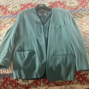 Teal Blazer Jacket